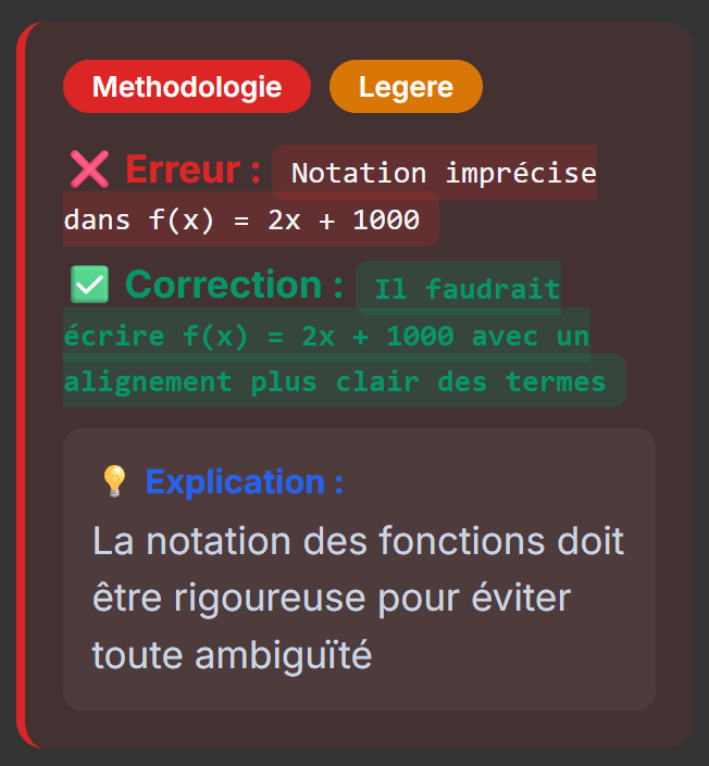 Correcteur IA dissertation traitant copie manuscrite depuis photo